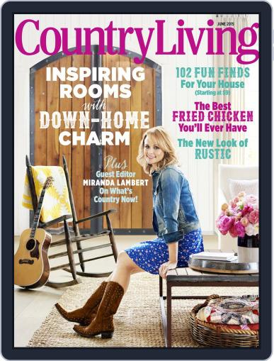 Country Living June 1st, 2015 Digital Back Issue Cover