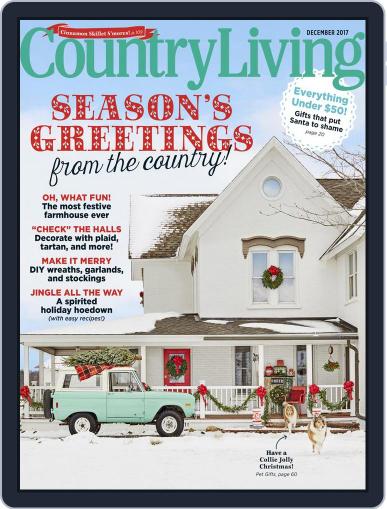 Country Living December 1st, 2017 Digital Back Issue Cover