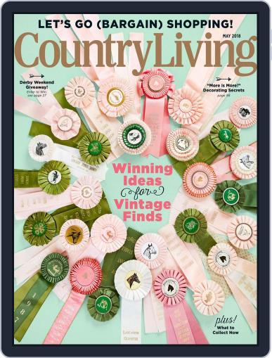 Country Living May 1st, 2018 Digital Back Issue Cover