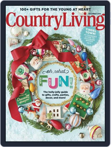 Country Living December 1st, 2018 Digital Back Issue Cover