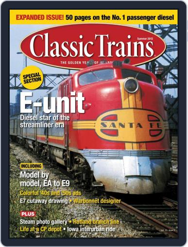 Classic Trains April 21st, 2012 Digital Back Issue Cover