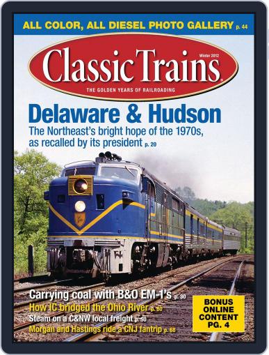 Classic Trains October 27th, 2012 Digital Back Issue Cover
