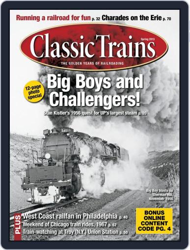 Classic Trains January 28th, 2013 Digital Back Issue Cover