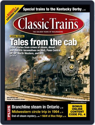 Classic Trains (Digital) April 30th, 2014 Issue Cover