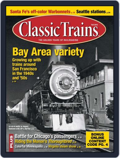 Classic Trains July 25th, 2014 Digital Back Issue Cover