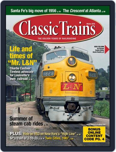 Classic Trains (Digital) January 1st, 2017 Issue Cover