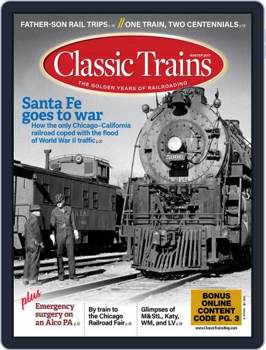 Classic Trains December 1st, 2017 Digital Back Issue Cover