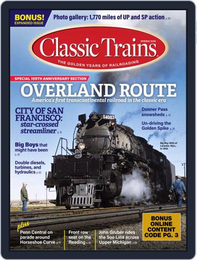 Classic Trains March 1st, 2019 Digital Back Issue Cover