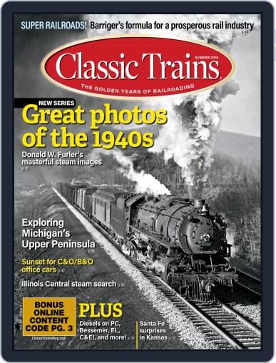Classic Trains June 1st, 2019 Digital Back Issue Cover