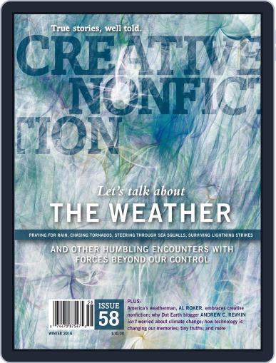 Creative Nonfiction February 4th, 2016 Digital Back Issue Cover