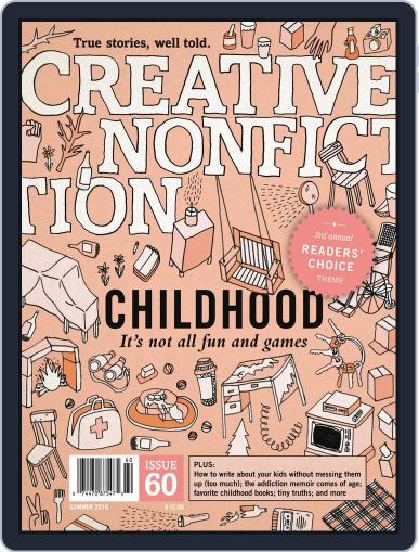 Creative Nonfiction August 1st, 2016 Digital Back Issue Cover
