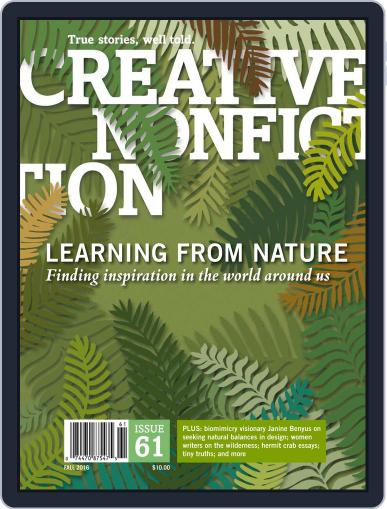Creative Nonfiction October 1st, 2016 Digital Back Issue Cover
