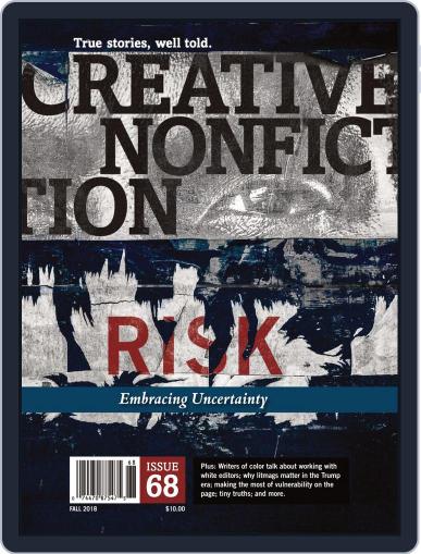 Creative Nonfiction October 1st, 2018 Digital Back Issue Cover