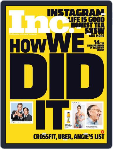 Inc. July 9th, 2013 Digital Back Issue Cover