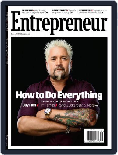 Entrepreneur October 1st, 2018 Digital Back Issue Cover