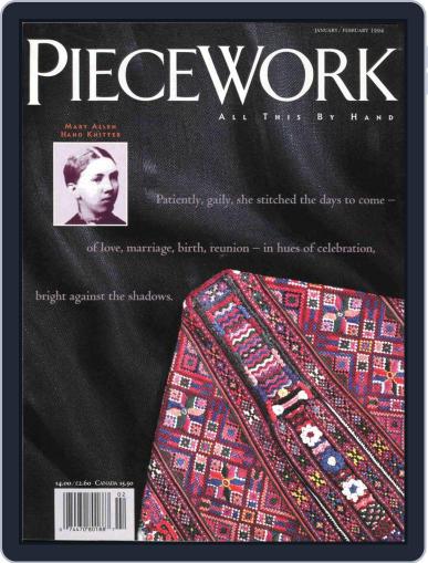 PieceWork (Digital) January 1st, 1994 Issue Cover