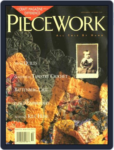 PieceWork September 1st, 1995 Digital Back Issue Cover