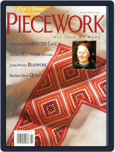 PieceWork January 1st, 1997 Digital Back Issue Cover