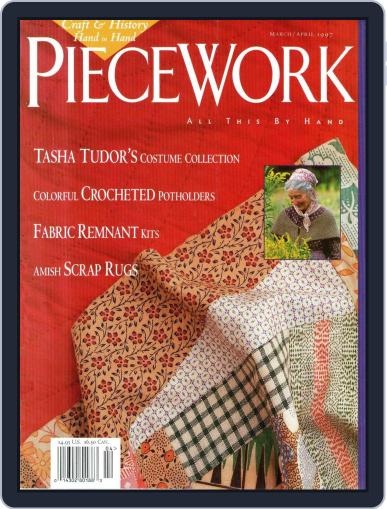 PieceWork March 1st, 1997 Digital Back Issue Cover