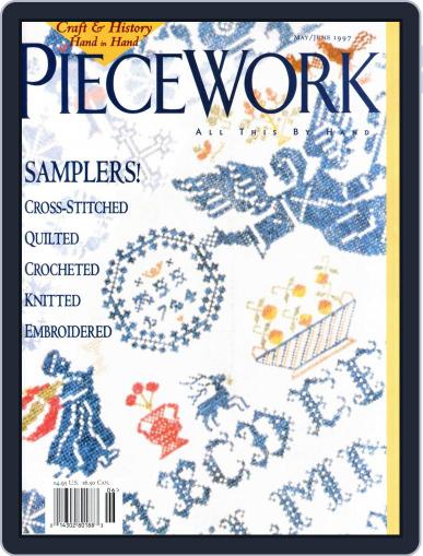 PieceWork May 1st, 1997 Digital Back Issue Cover