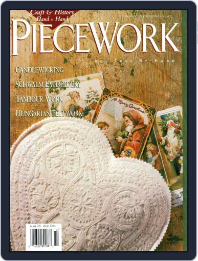 PieceWork November 1st, 1997 Digital Back Issue Cover