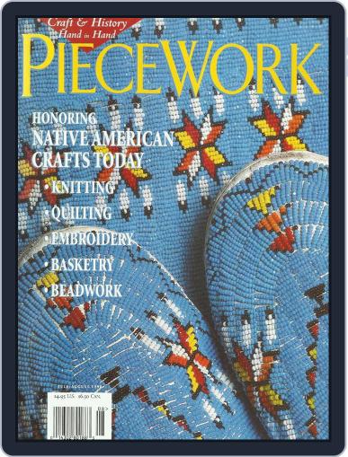 PieceWork July 1st, 1998 Digital Back Issue Cover