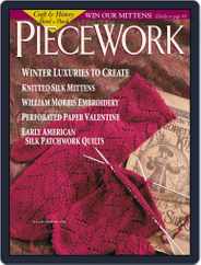 PieceWork (Digital) Subscription January 1st, 1999 Issue