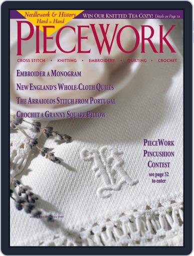 PieceWork September 1st, 1999 Digital Back Issue Cover