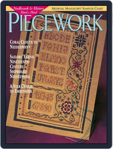 PieceWork March 1st, 2001 Digital Back Issue Cover