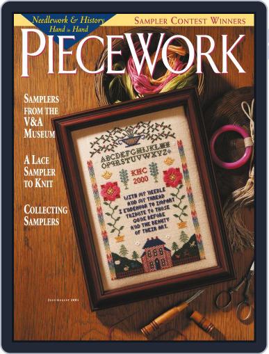 PieceWork July 1st, 2001 Digital Back Issue Cover