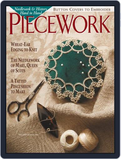 PieceWork September 1st, 2001 Digital Back Issue Cover