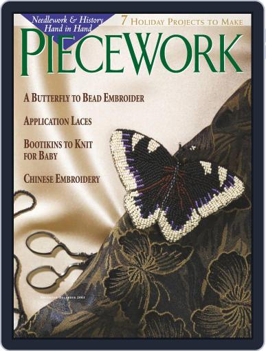 PieceWork November 1st, 2001 Digital Back Issue Cover