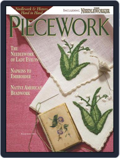 PieceWork March 1st, 2002 Digital Back Issue Cover