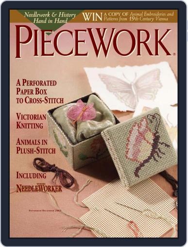 PieceWork November 1st, 2002 Digital Back Issue Cover