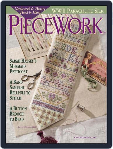 PieceWork January 1st, 2003 Digital Back Issue Cover
