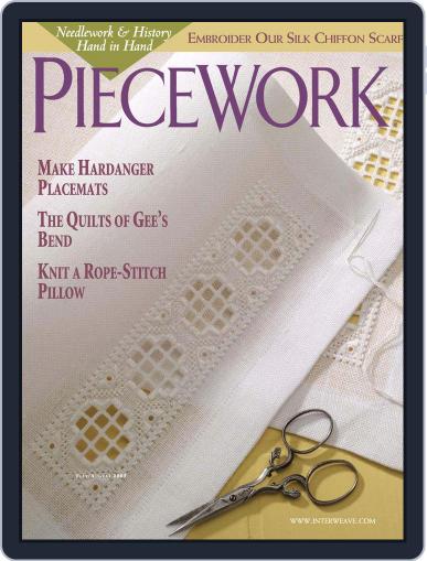 PieceWork July 1st, 2003 Digital Back Issue Cover