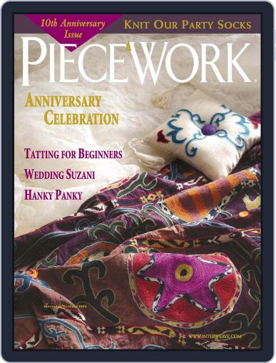 PieceWork September 1st, 2003 Digital Back Issue Cover