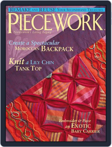 PieceWork January 1st, 2005 Digital Back Issue Cover