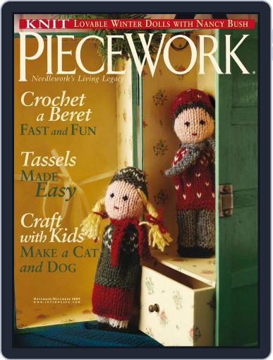 PieceWork November 1st, 2005 Digital Back Issue Cover