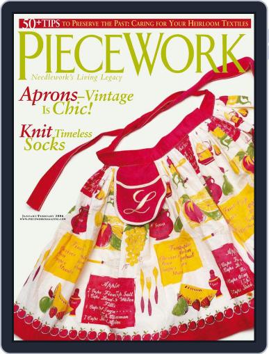 PieceWork January 1st, 2006 Digital Back Issue Cover