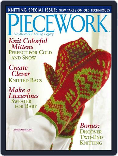 PieceWork January 1st, 2007 Digital Back Issue Cover