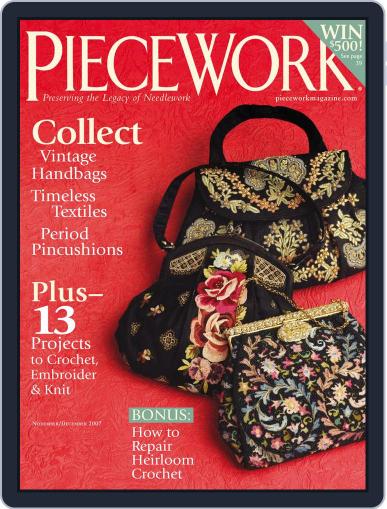PieceWork November 1st, 2007 Digital Back Issue Cover