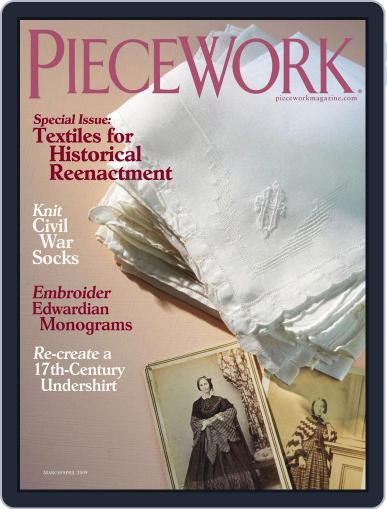 PieceWork March 1st, 2009 Digital Back Issue Cover