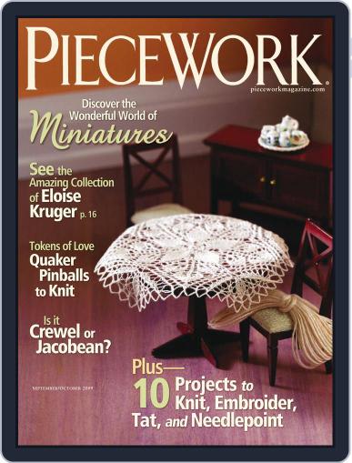 PieceWork September 1st, 2009 Digital Back Issue Cover