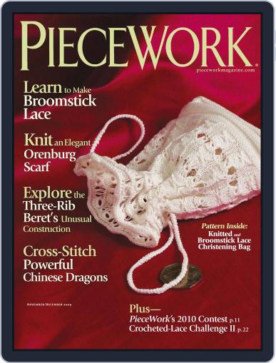 PieceWork November 1st, 2009 Digital Back Issue Cover