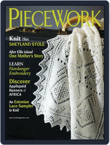 PieceWork October 24th, 2012 Digital Back Issue Cover