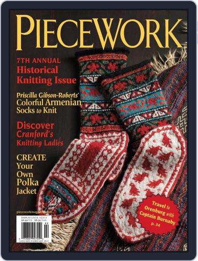 PieceWork December 24th, 2012 Digital Back Issue Cover