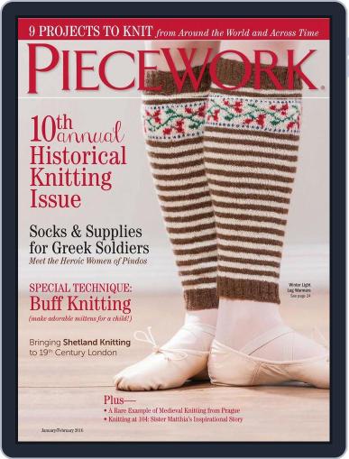 PieceWork (Digital) December 23rd, 2015 Issue Cover