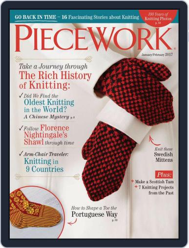 PieceWork (Digital) January 1st, 2017 Issue Cover