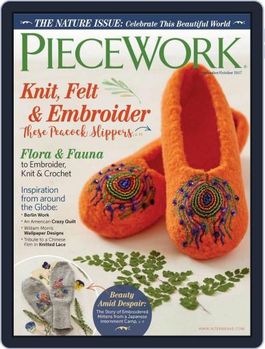 PieceWork (Digital) September 1st, 2017 Issue Cover